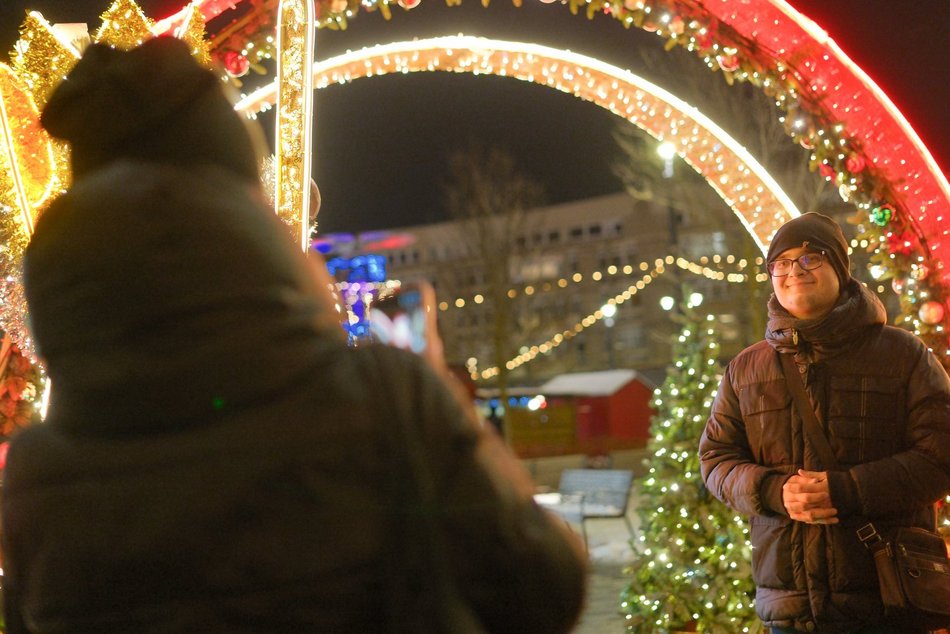 Łódź. Jarmark Bożonarodzeniowy w Łodzi