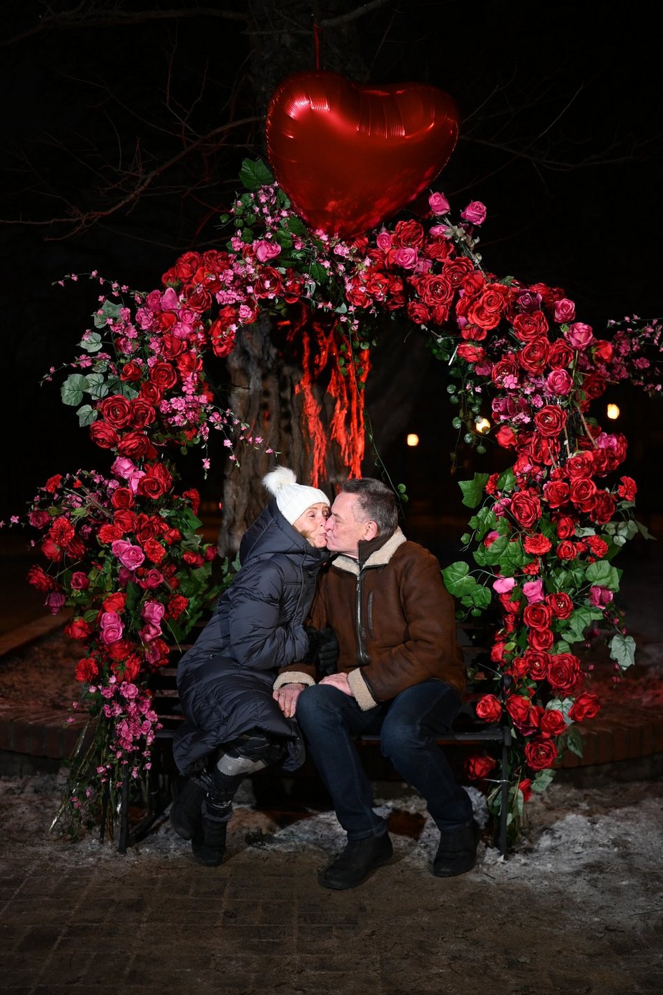 Łódź. Walentynki w Pasażu Rubinsteina w Łodzi. Aż czuć miłość w powietrzu!