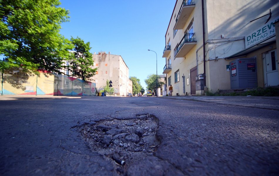 Łódź. Ulica Wysoka