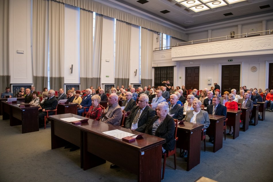 Medale dla małżeństw z Łodzi