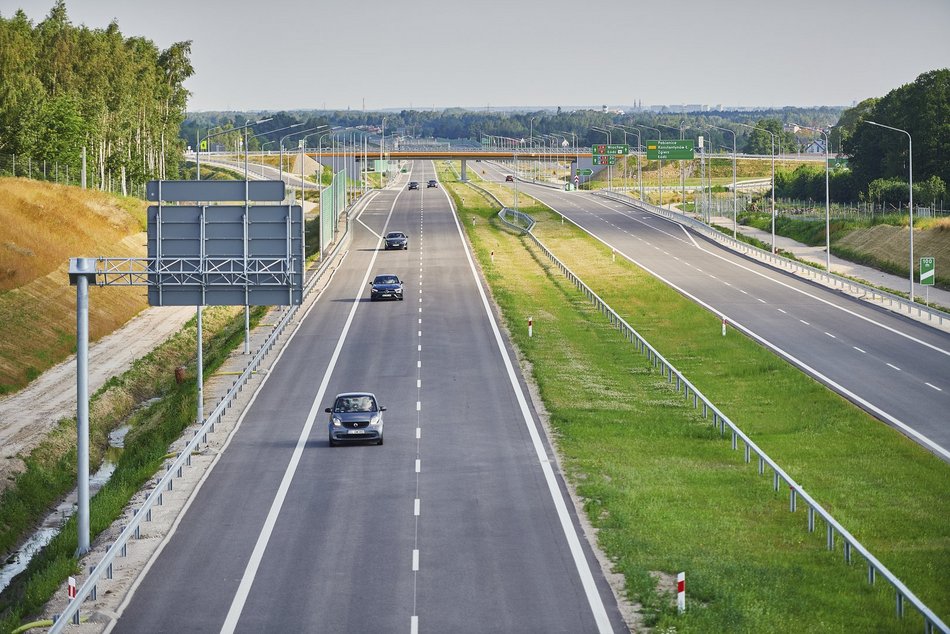 S14. Szczecińska połączona z węzłem w Aleksandrowie. Jest porozumienie