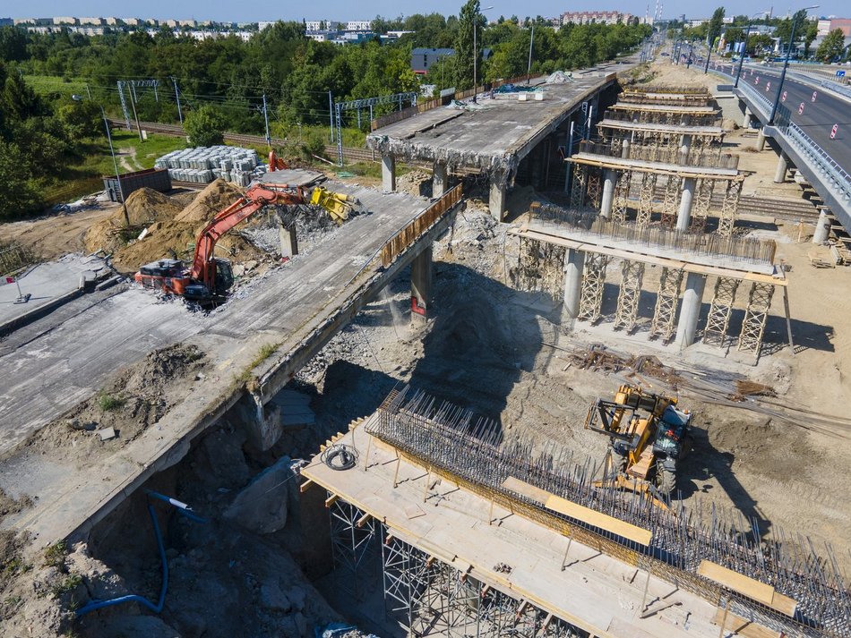 Wiadukty na Przybyszewskiego. Co dalej z częścią południową oraz tramwajową?