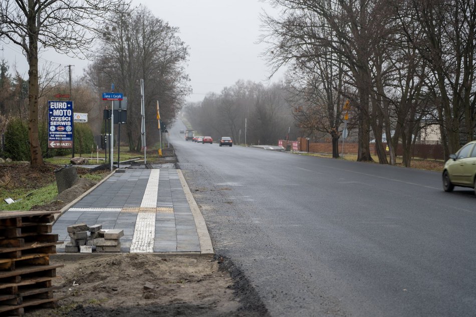 Remont Strykowskiej w Łodzi. Koniec prac jeszcze przed Świętami?