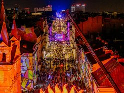 Light Move Festival 2025 Łódź na placu Wolności. Niesamowite widoki!