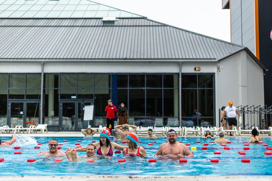 Ostatnie morsowanie w Aquaparku Fala