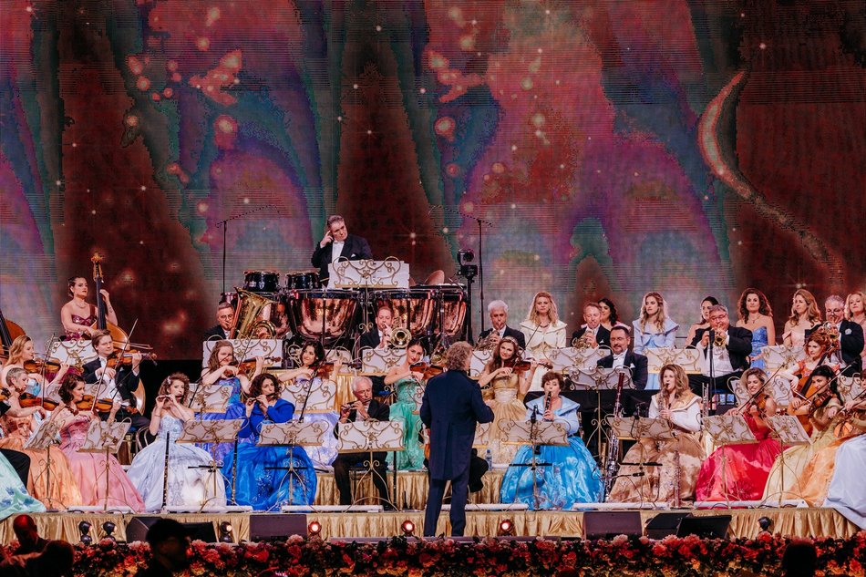 Łódź. Andre Rieu w Atlas Arenie. Holenderski skrzypek oczarował publiczność