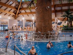 Łódź. Aquapark Fala na wielkanoc