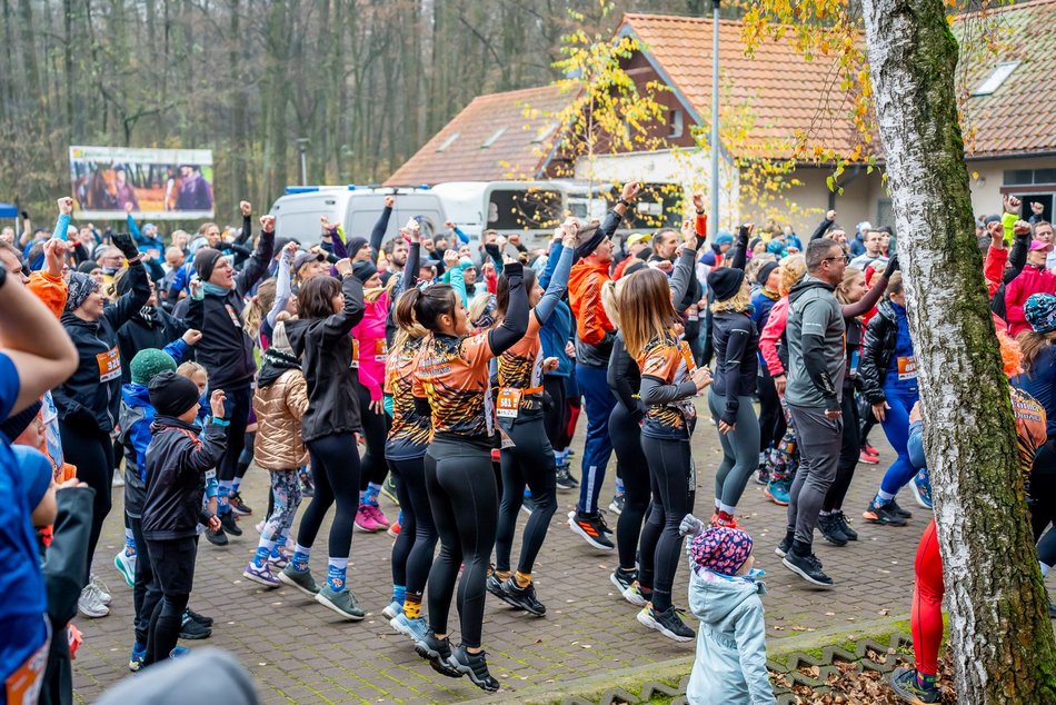 Cookie Run w Lesie Łagiewnickim w Łodzi