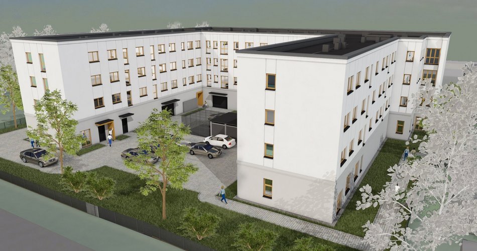 Łódź. Nowa inwestycja przy Lubelskiej. Trwa budowa aż 70 mieszkań