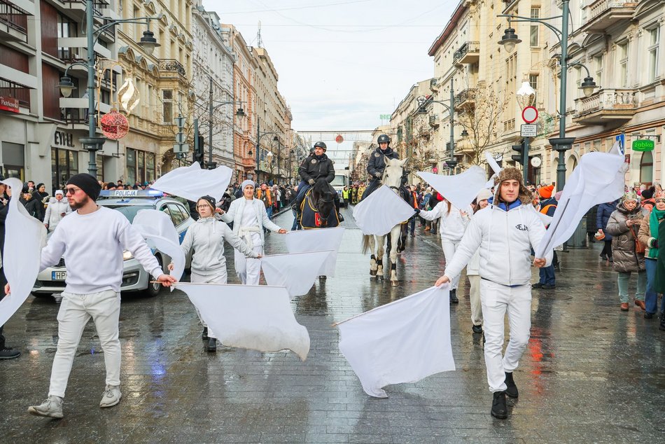Orszak Trzech Króli przeszedł ulicami Łodzi
