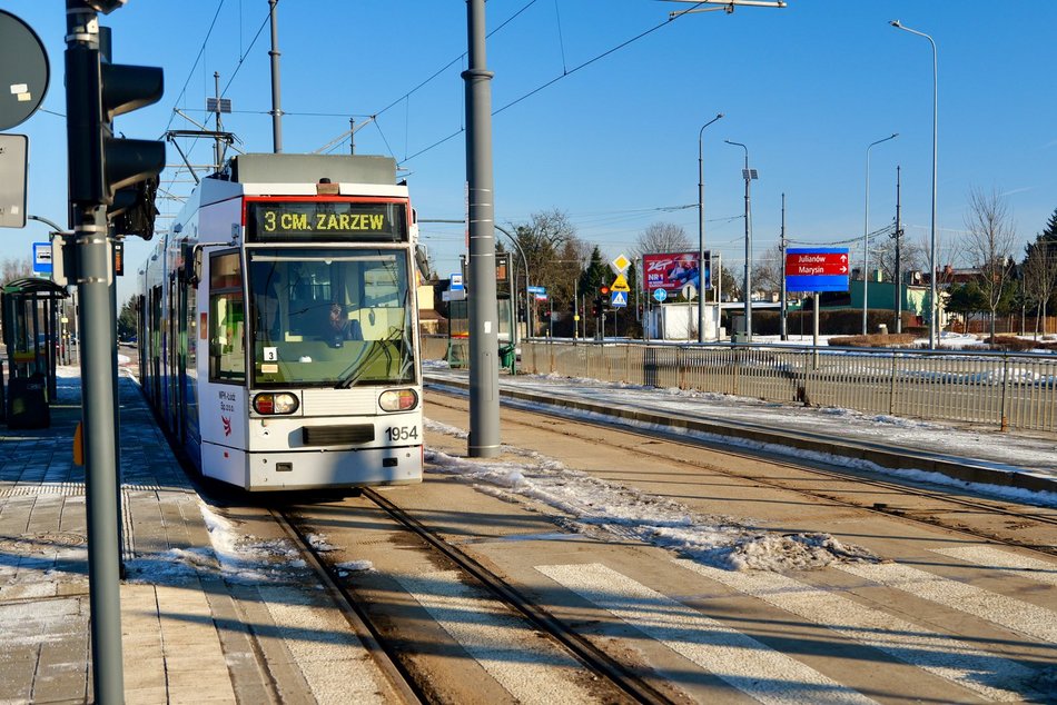 Tramwaje MPK Łódź wróciły na Łagiewnicką. Zobacz, jak suną po torach