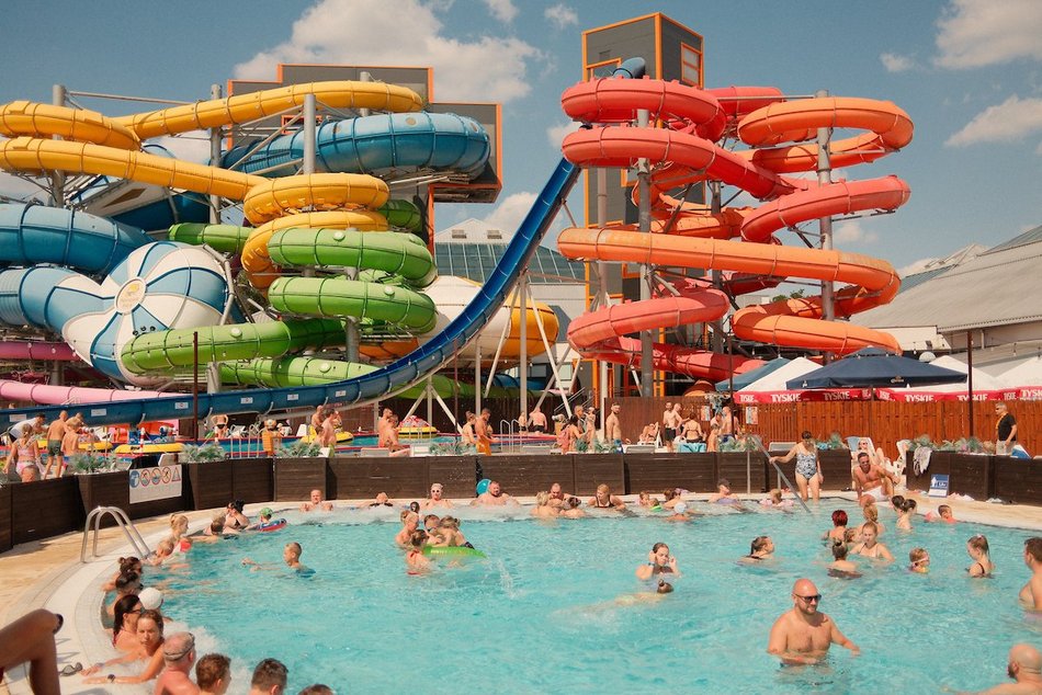 Łódź. Aloha Party w Aquaparku Fala. Hawajski weekend w centrum Łodzi