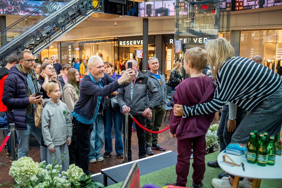 Łódź. Aleksandra Mirosław w Manufakturze. Złota medalistka olimpijska spotkała się z fanami