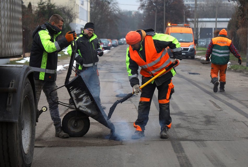 Remonty dróg w Łodzi