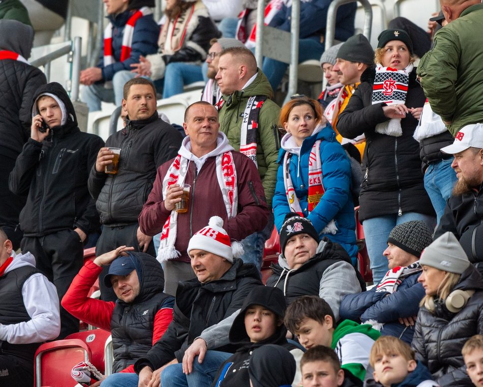 Kibice na meczu ŁKS Łódź kontra Bruk-Bet Termalica Nieciecza. Byłeś? Odszukaj się w galerii