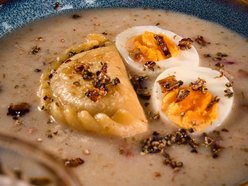 Łódź. Zalewajka w restauracji Szwalnia