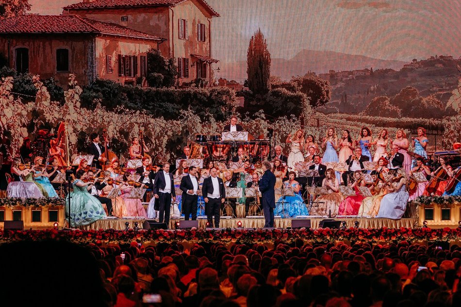 Łódź. Andre Rieu w Atlas Arenie. Holenderski skrzypek oczarował publiczność