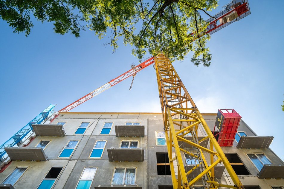 Łódź. Nowe mieszkania miejskie przy Młynarskiej w Łodzi