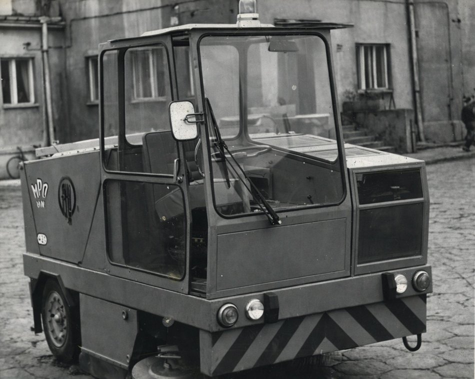 Łódź. Dawny pojazd MPO Łódź