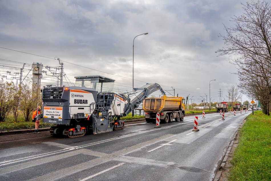 Skończyli remont Przybyszewskiego, zaczęli Maratońską