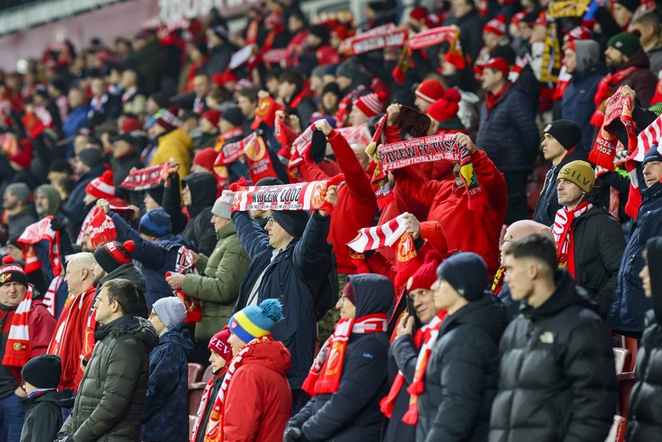 Widzew Łódź - Stal Mielec kibice