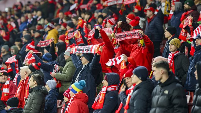 Kibice na meczu Widzewa Łódź ze Stalą Mielec. Byłeś? Znajdź się na trybunach! [ZDJĘCIA]