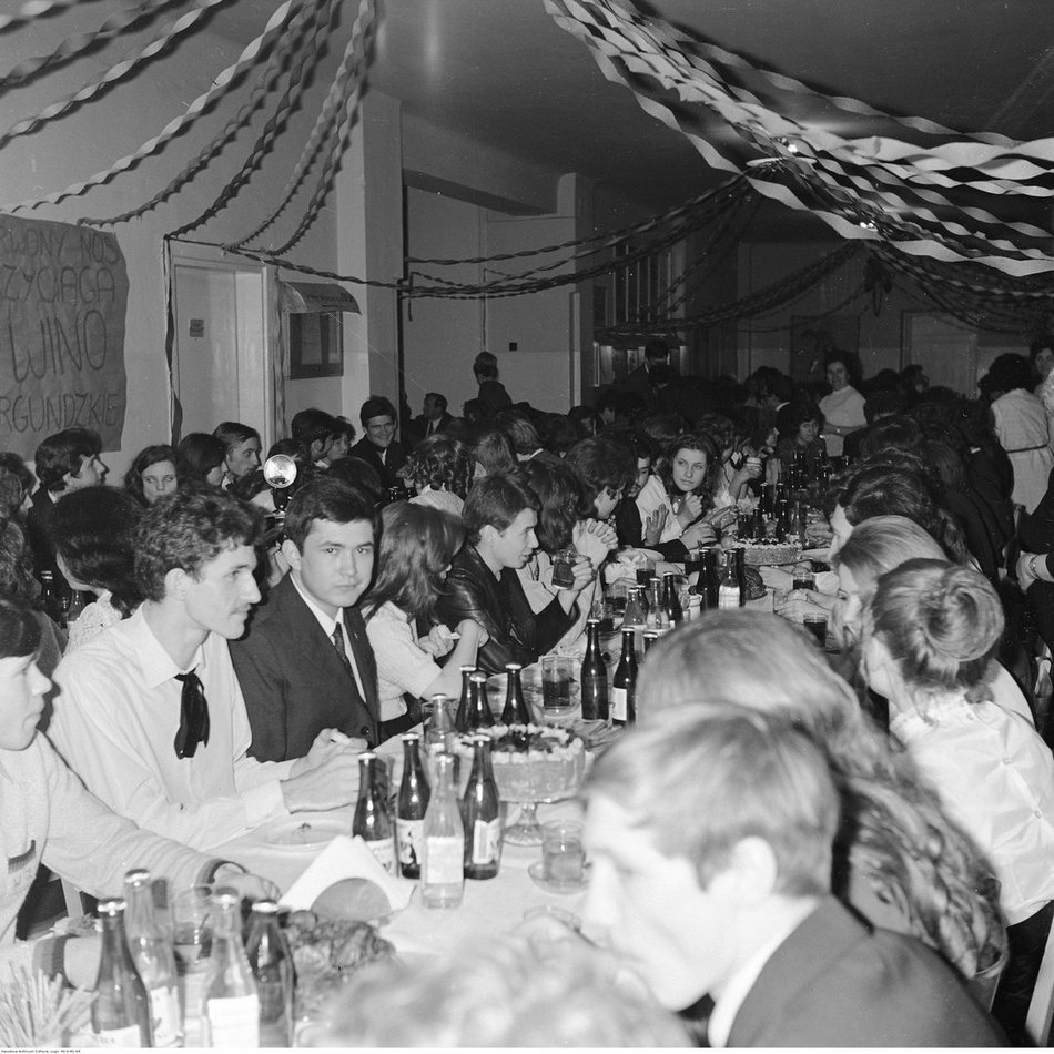 Łódź. Studniówki dawnych lat