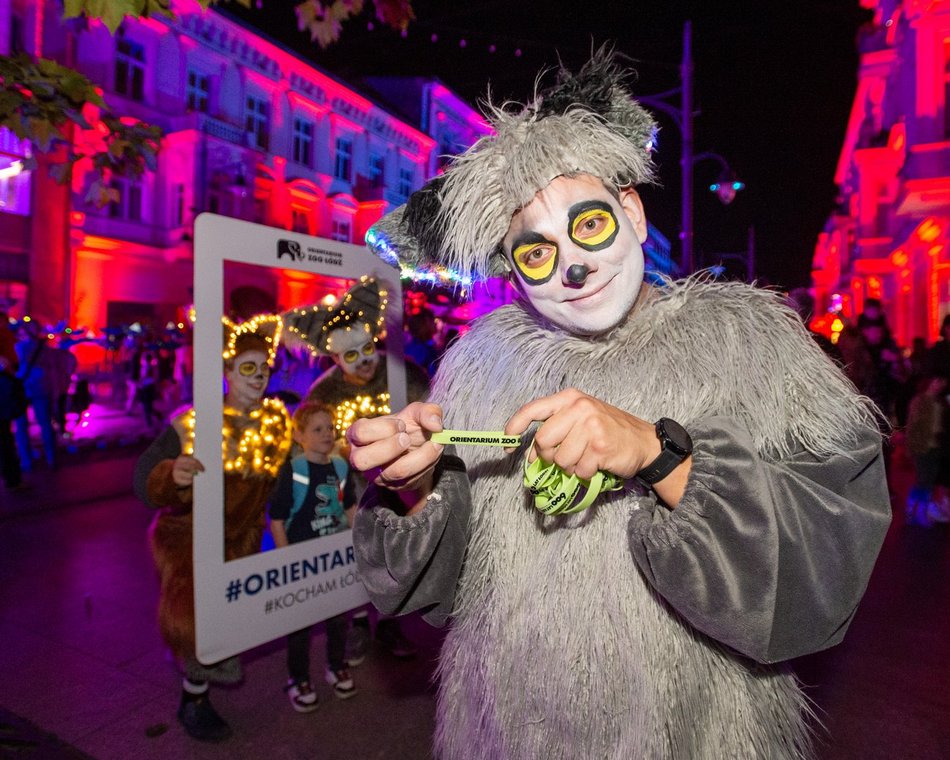 Piotrkowska podczas Light Move Festival 2023