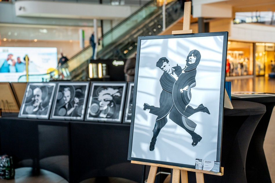 Łódź. Giełda winyli w Manufakturze