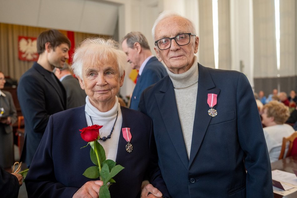 Łódź. Medale za długoletnie pożycie małżeńskie. Ich miłość przetrwała pół wieku!