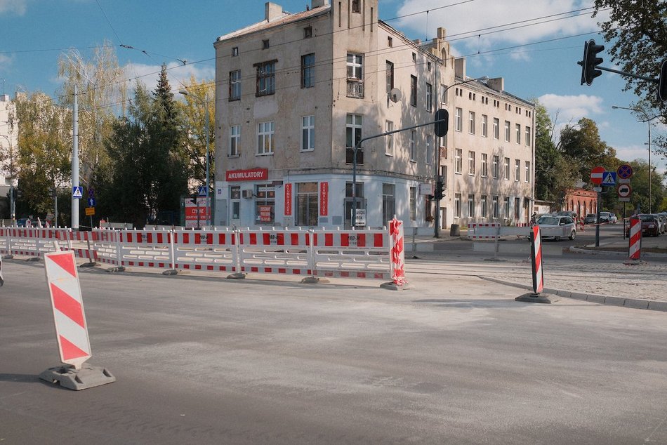 Łódź. Remont Pabianickiej w Łodzi dobiega końca. Sprawdź, kiedy otwarcie ważnego skrzyżowania