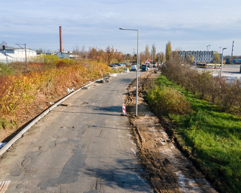 Nowe Sady - remont ulicy