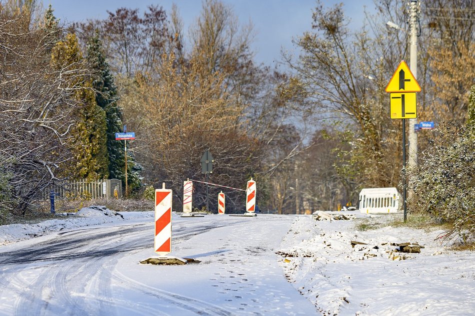 Remont Ruchliwej w Łodzi