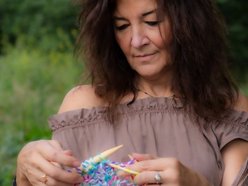 Łódź. Twórczość Anny Barańczyk z Łodzi to więcej niż rękodzieło. Wszystko zaczyna się od jednego oczka