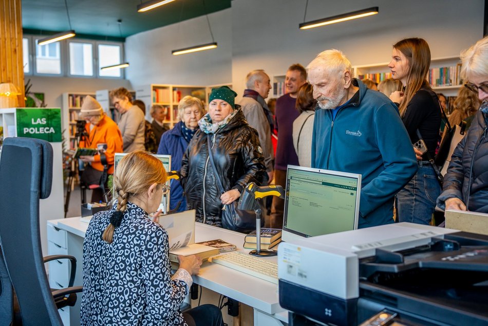 Łódź. Zobacz nowe oblicze Biblioteki LAS przy parku Julianowskim w Łodzi