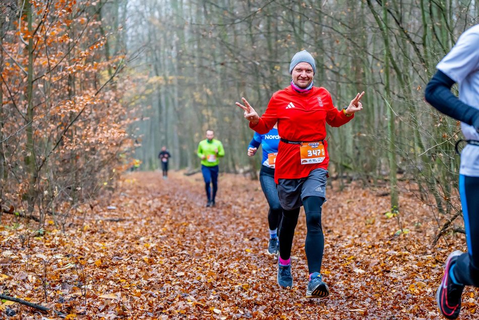 Cookie Run w Lesie Łagiewnickim w Łodzi