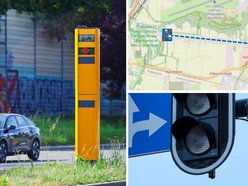 Łódź. Lokalizacje fotoradarów, systemów Red Light oraz odcinkowych pomiarów prędkości