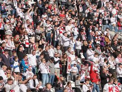 Łódź. Kibice na meczu ŁKS Łódź z Ruchem Chorzów. Byłeś/aś? Znajdź się w galerii!