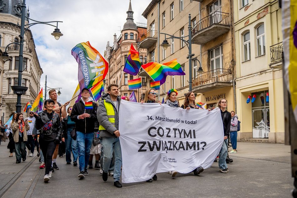Łódź. Marsz Równości Łódź 2025 przeszedł ulicami miasta. Moc pozytywnej energii!