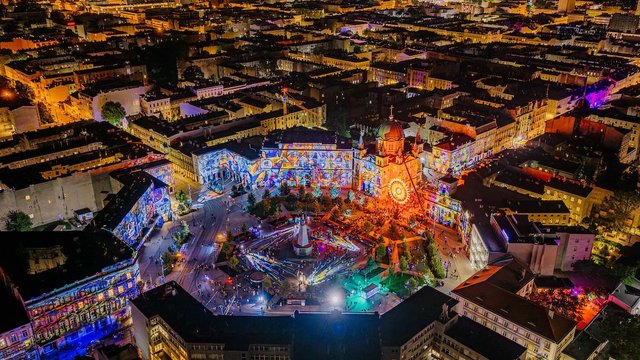 Light Move Festival 2025 Łódź na placu Wolności. Niesamowite widoki! [ZDJĘCIA]