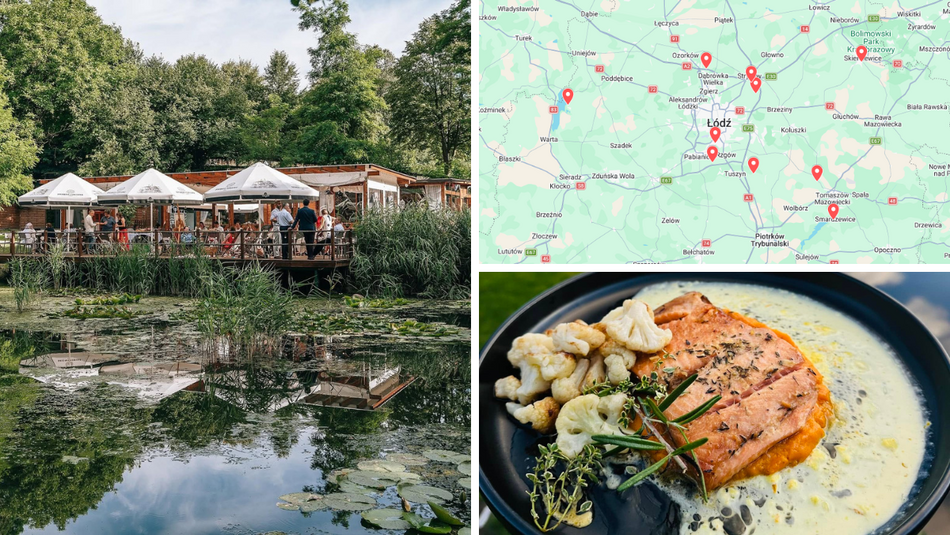Łódź. Restauracje nad wodą w Łodzi i okolicach. Stacja Skoszewy, Rybakówka, Osada Sereczyn i więcej