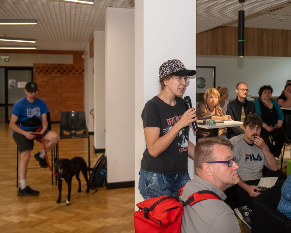 Łódź. Łodzianie na spotkaniu o inwestycjach nad Jasieniem