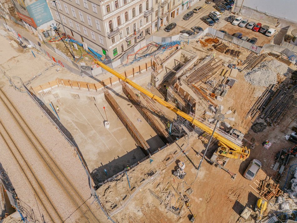 Tunel pod Łodzią. Spektakularne zdjęcia ze stacji Łódź Śródmieście