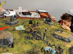 Łódź. warhammer 40k, gra bitewna, ec1 łódź, warhammer 40,000