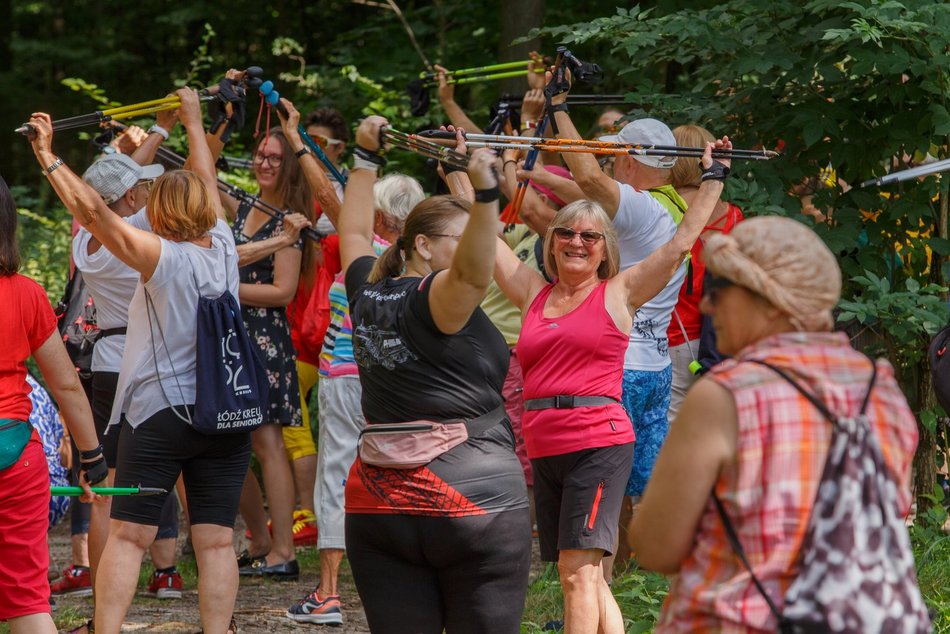 Nordic walking w Arturówku