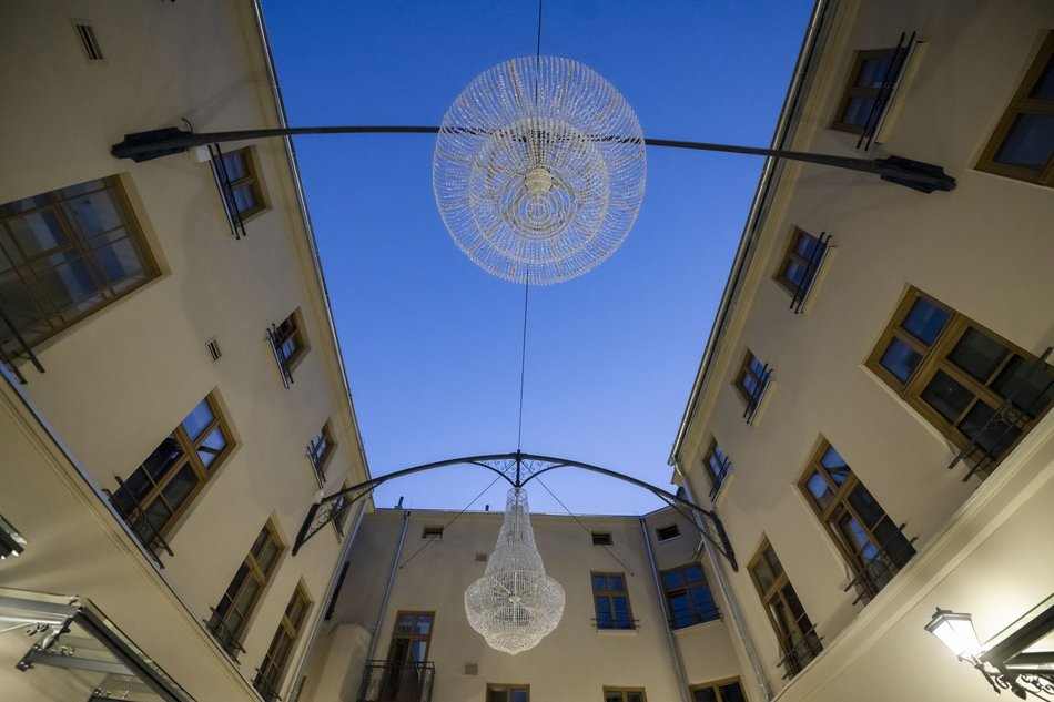 Otwarcie podwórka przy Piotrkowskiej 118