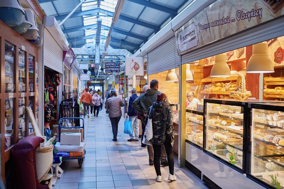 Targ na placu Barlickiego