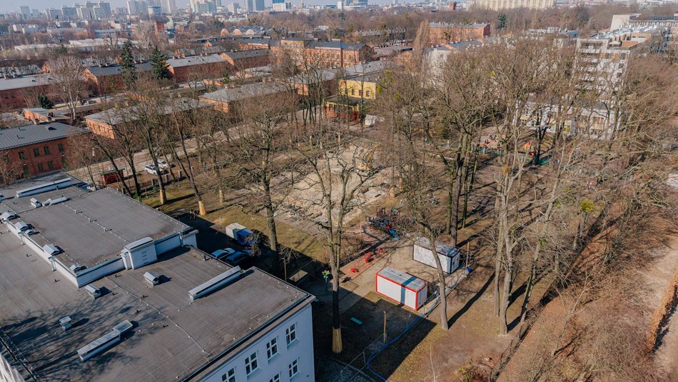 Nowa hala sportowa w szkole przy Przędzalnianej. Wykopali już fundamenty