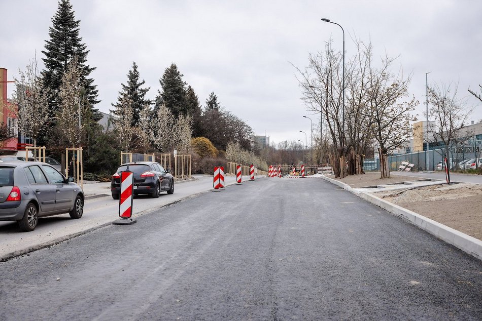 Łódź. Remont Szparagowej i Wersalskiej