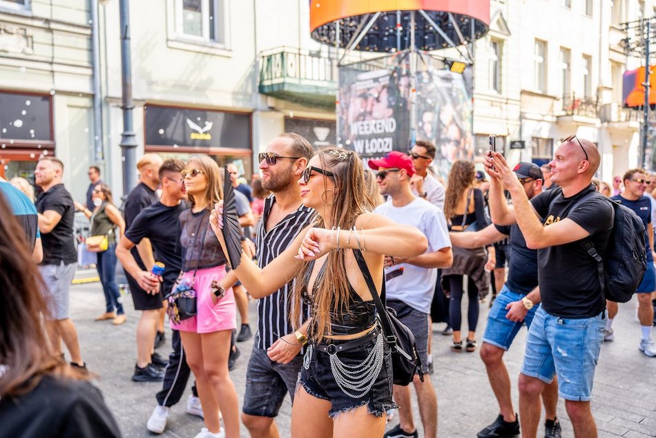 Łódź. To jeszcze nie koniec Parady Wolności 2025 w Łodzi. Czas na sjestę przy Piotrkowskiej!